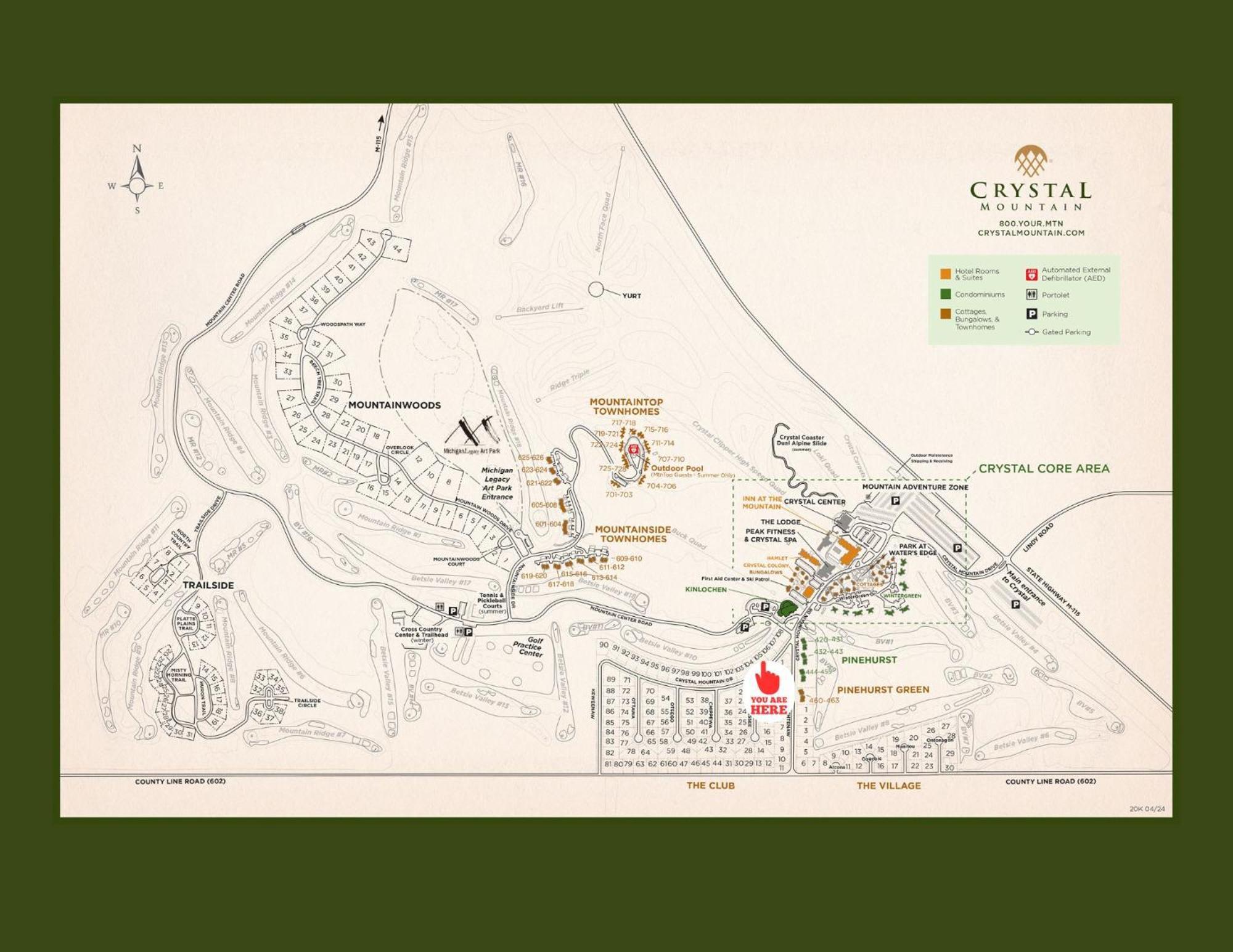Crystal Mountain Cabin-Shuttle Pass Included! Thompsonville Exterior photo